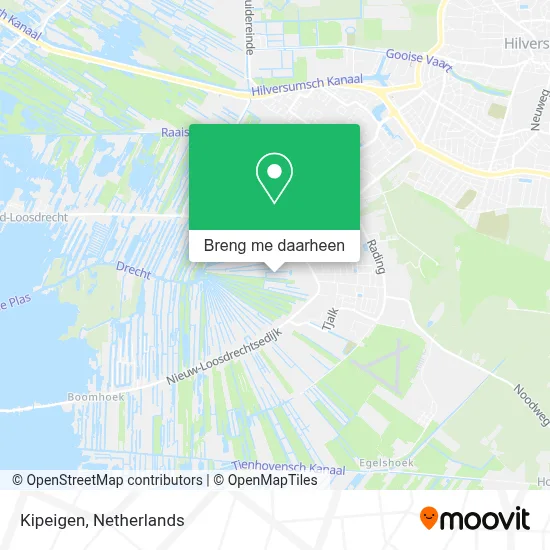 Kipeigen kaart