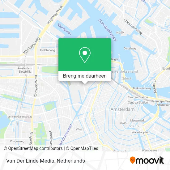 Van Der Linde Media kaart