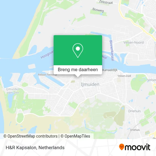 H&R Kapsalon kaart