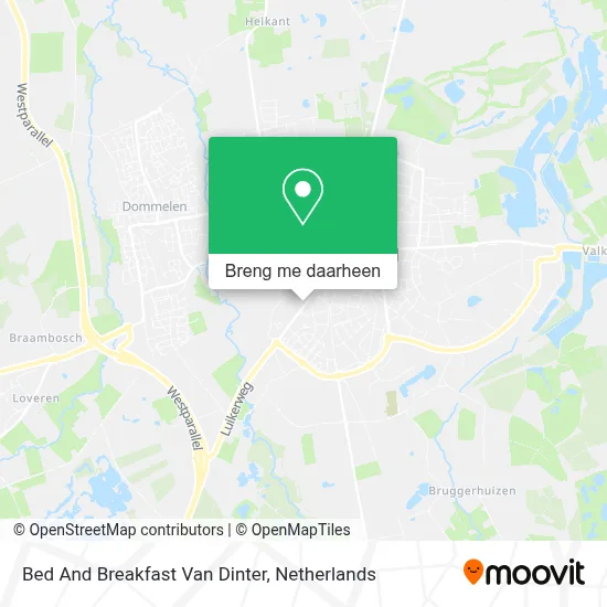 Bed And Breakfast Van Dinter kaart