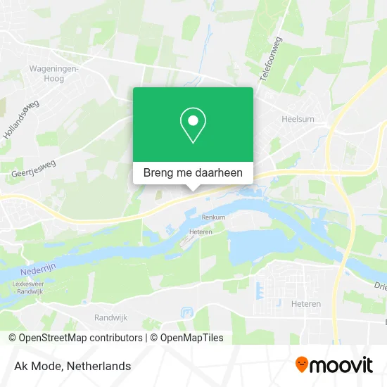 Ak Mode kaart