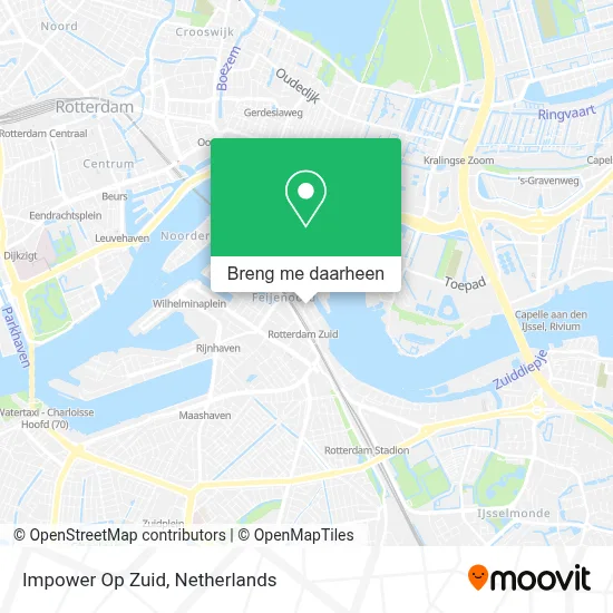 Impower Op Zuid kaart