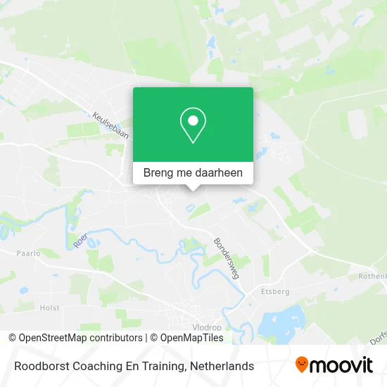 Roodborst Coaching En Training kaart