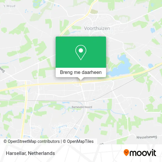 Harsellar kaart