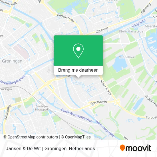Jansen & De Wit | Groningen kaart
