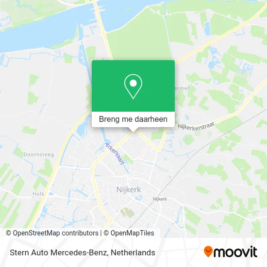 Stern Auto Mercedes-Benz kaart