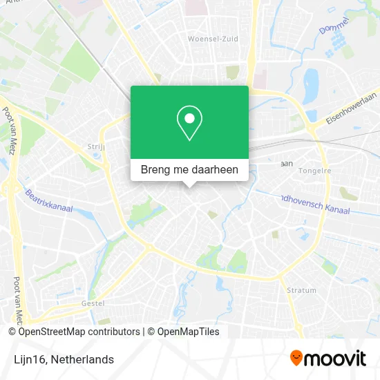 Lijn16 kaart