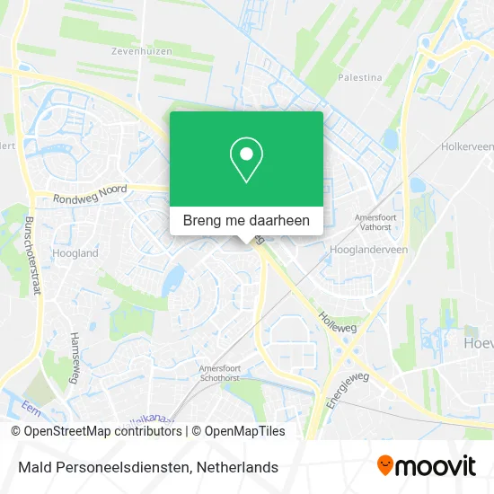 Mald Personeelsdiensten kaart