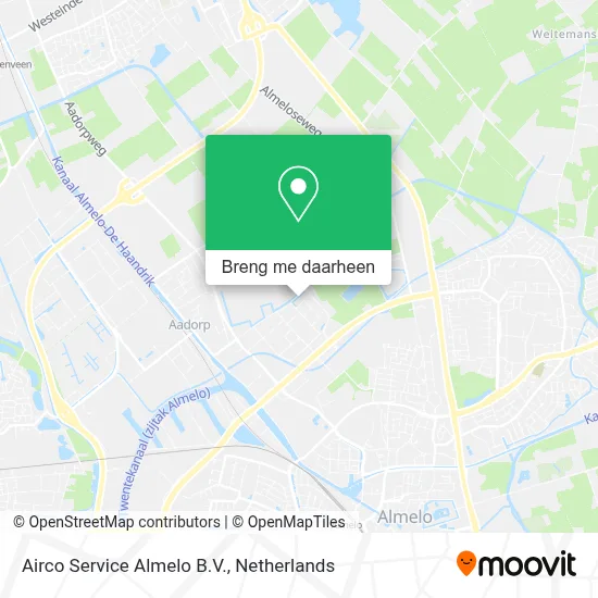 Airco Service Almelo B.V. kaart