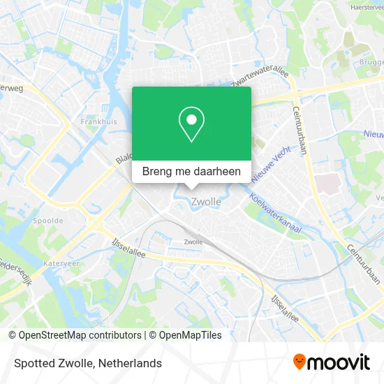 Spotted Zwolle kaart