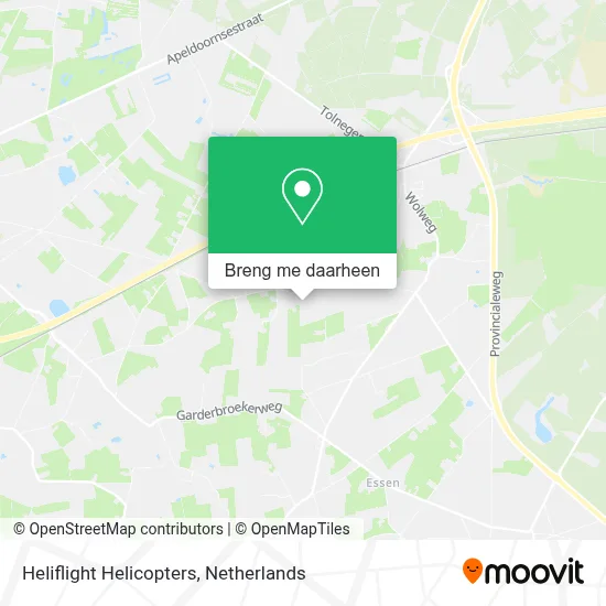 Heliflight Helicopters kaart