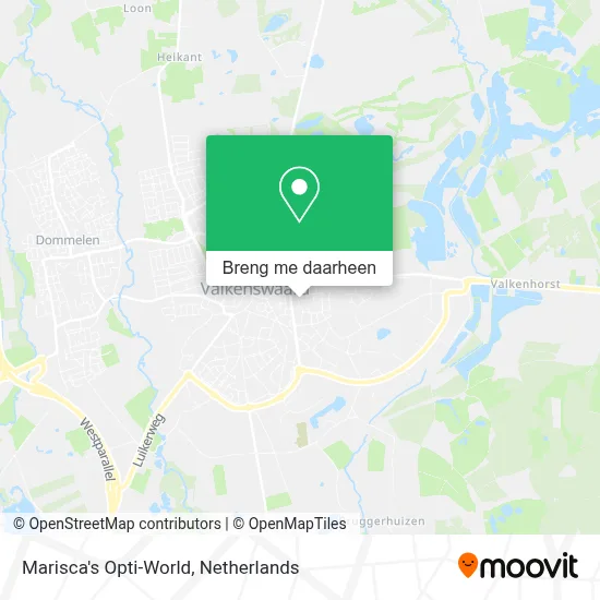 Marisca's Opti-World kaart