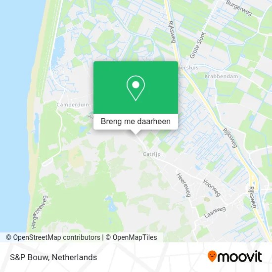 S&P Bouw kaart