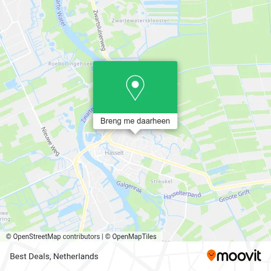 Best Deals kaart