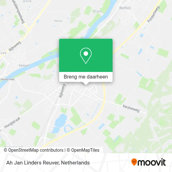 Ah Jan Linders Reuver kaart