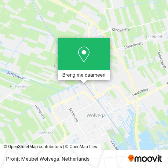 Profijt Meubel Wolvega kaart