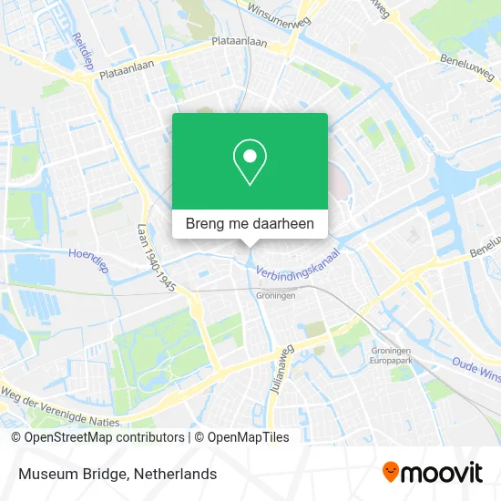 Museum Bridge kaart