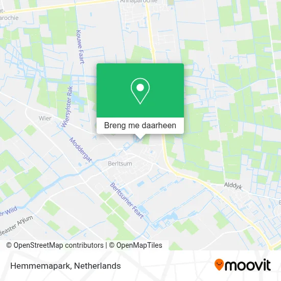 Hemmemapark kaart