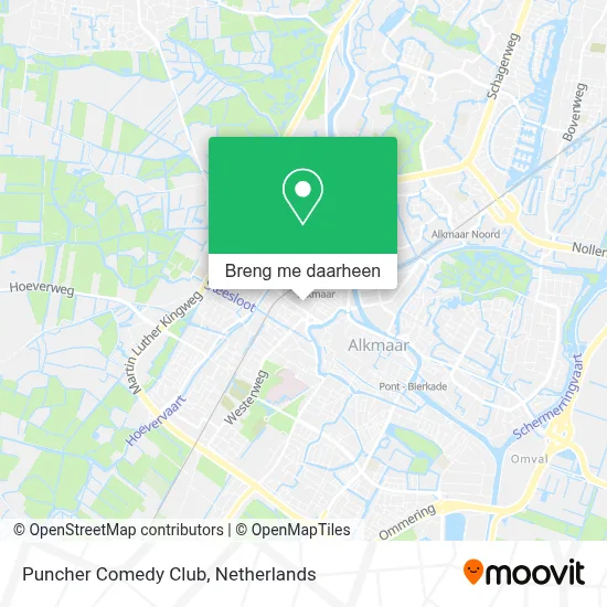 Puncher Comedy Club kaart