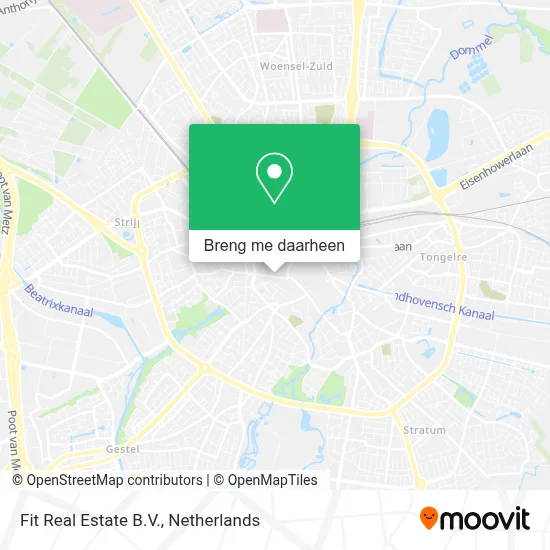 Fit Real Estate B.V. kaart