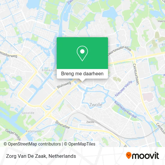 Zorg Van De Zaak kaart