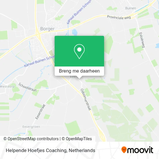 Helpende Hoefjes Coaching kaart