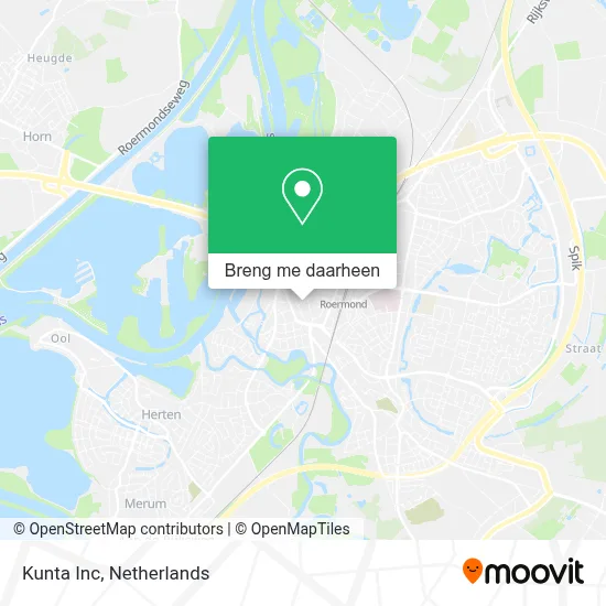 Kunta Inc kaart