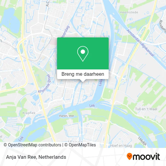 Anja Van Ree kaart