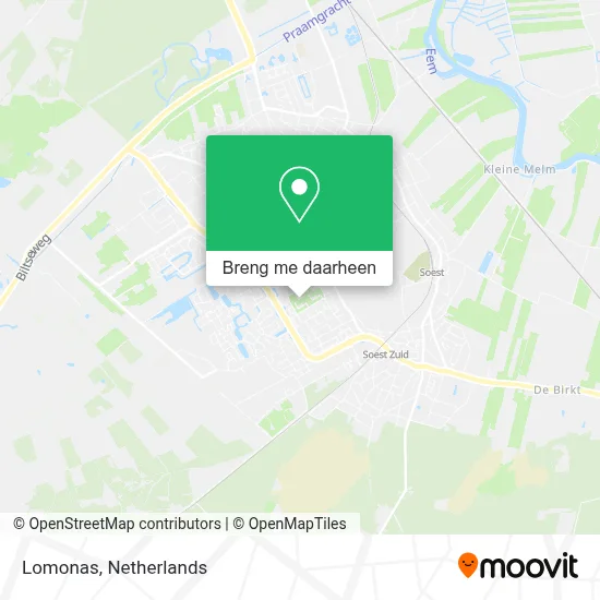 Lomonas kaart