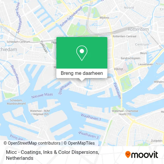 Micc - Coatings, Inks & Color Dispersions kaart
