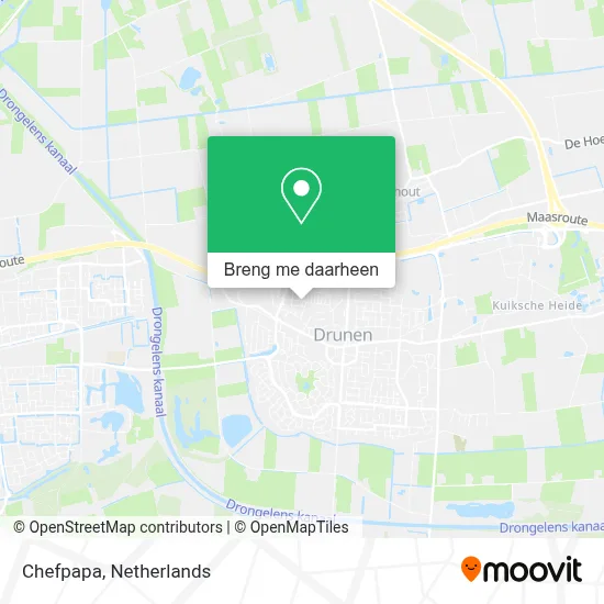 Chefpapa kaart