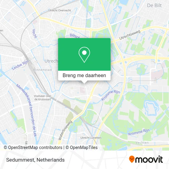 Sedummest kaart