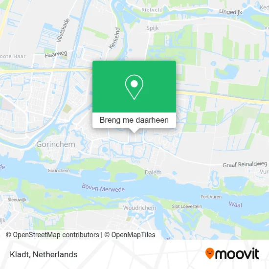 Kladt kaart