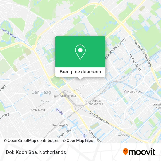 Dok Koon Spa kaart