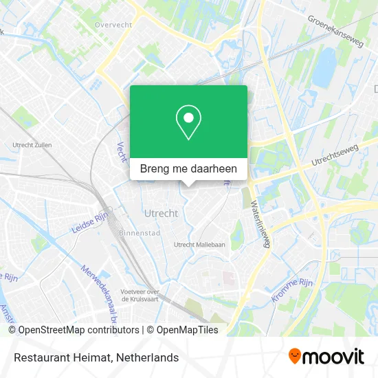 Restaurant Heimat kaart