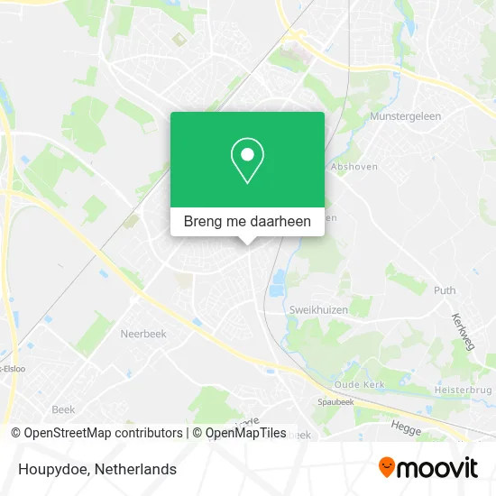 Houpydoe kaart