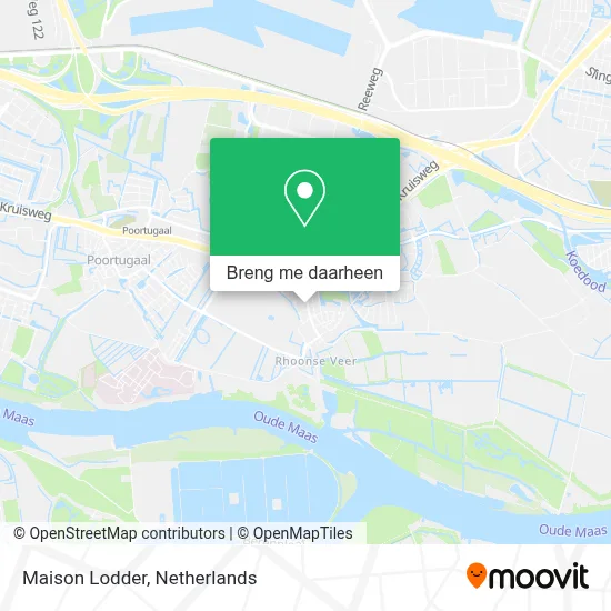 Maison Lodder kaart