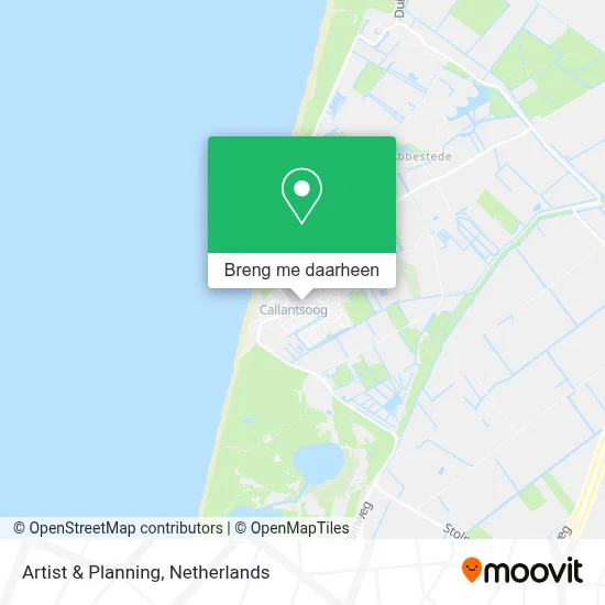 Artist & Planning kaart
