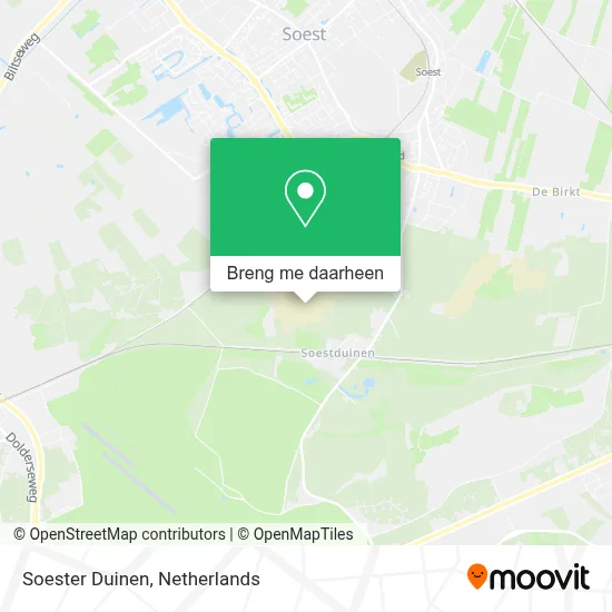 Soester Duinen kaart
