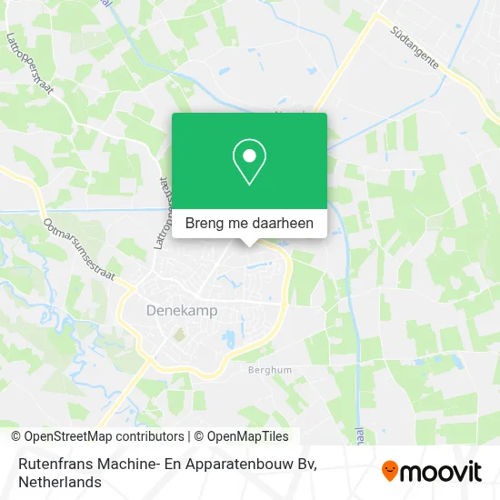 Rutenfrans Machine- En Apparatenbouw Bv kaart
