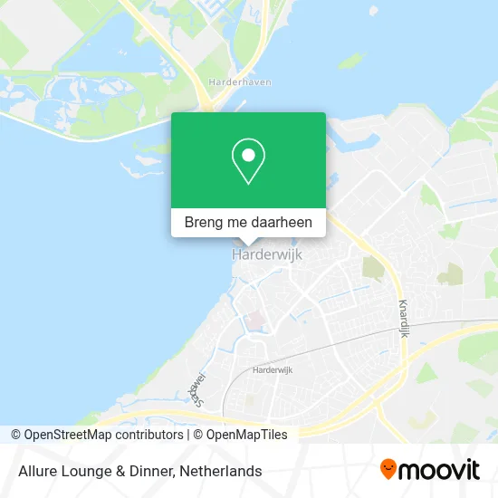 Allure Lounge & Dinner kaart