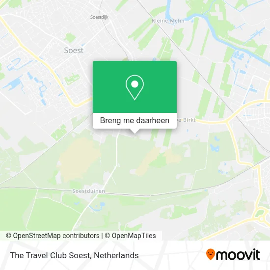 The Travel Club Soest kaart