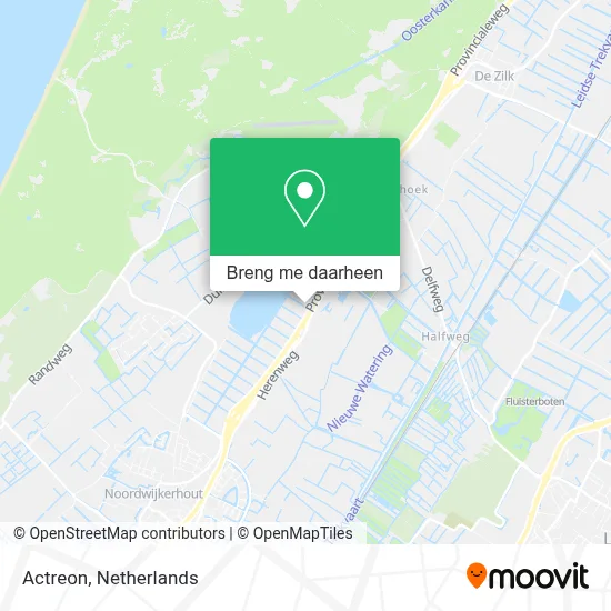 Actreon kaart