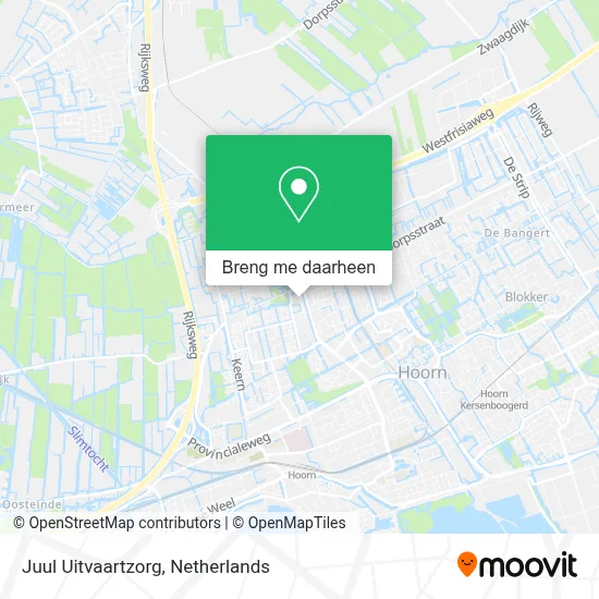 Juul Uitvaartzorg kaart