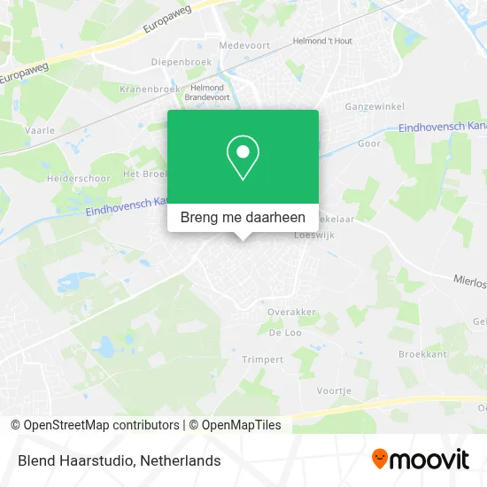 Blend Haarstudio kaart