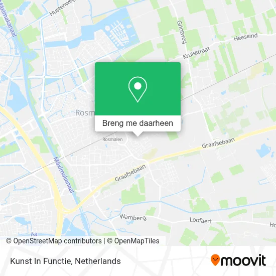 Kunst In Functie kaart