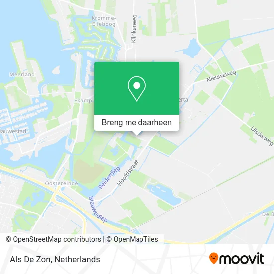 Als De Zon kaart