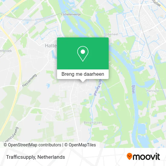 Trafficsupply kaart
