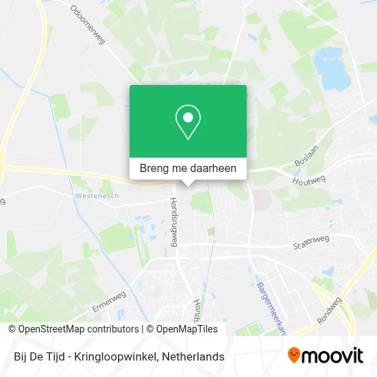 Bij De Tijd - Kringloopwinkel kaart