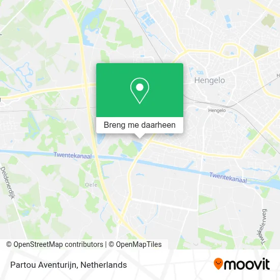 Partou Aventurijn kaart
